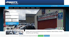 Desktop Screenshot of jaggersgarage.co.uk